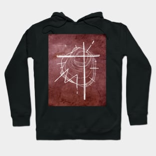 Religious Cross symbol Hoodie